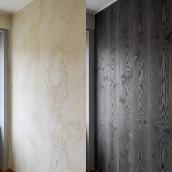 Mur — Bois Foncé